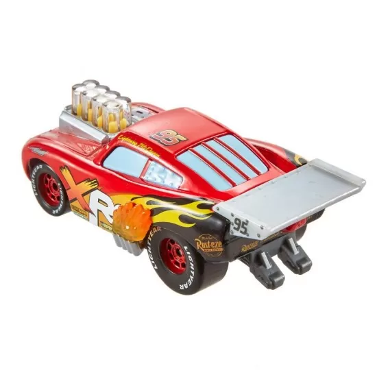 Masinuta metalica de curse Cars XRS personajul Fulger McQueen Masinuta metalica de curse Cars XRS personajul Fulger McQueen