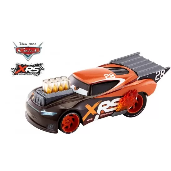 Masinuta metalica de curse Cars XRS personajul Nitroade Masinuta metalica de curse Cars XRS personajul Nitroade