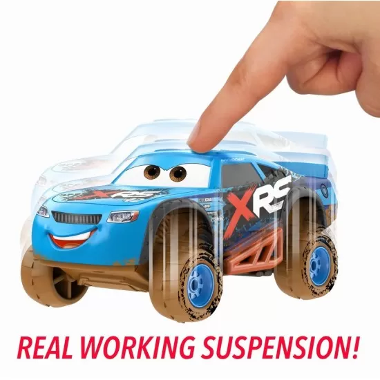 Masinuta cu suspensii Cars 3 Xrs Mud Cal Weathers
