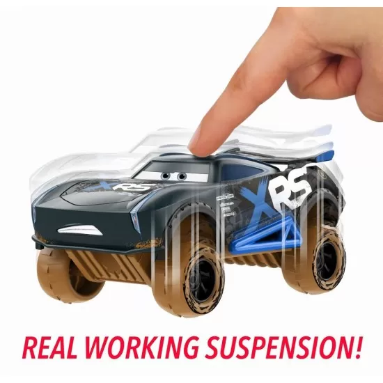 Masinuta cu suspensii Cars 3 Xrs Mud Jackson Storm Masinuta cu suspensii Cars 3 Xrs Mud Jackson Storm