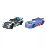Set 2 masinute metalice Harvey Rodcap si Barry Depedal Cars 3
