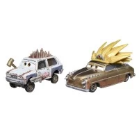 Set 2 masinute metalice Cars 3 - Jeremy si Jefe