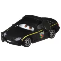 Set 2 masinute metalice Lewis Hamilton si Bruce Boxmann Cars 3