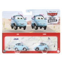 Set 2 masinute metalice Cars 3 - Lisa si Louise