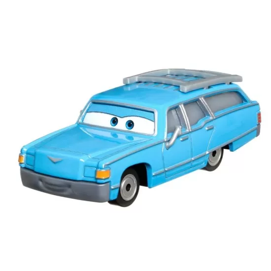 Set 2 masinute metalice Mrs. The King si Dinoco The King Cars 3