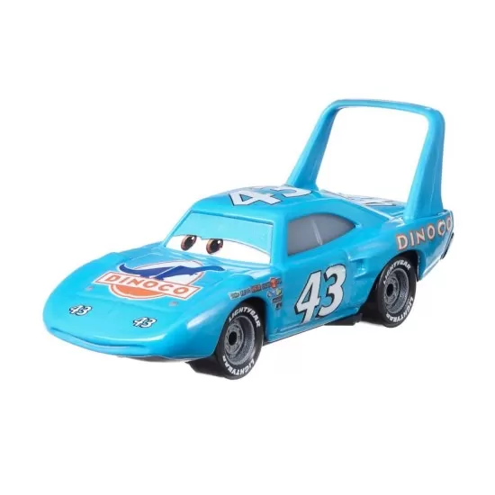 Set 2 masinute metalice Mrs. The King si Dinoco The King Cars 3
