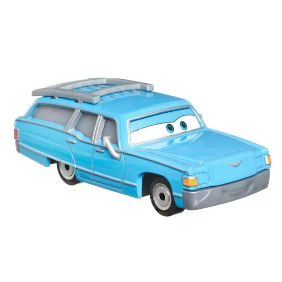 Set 2 masinute metalice Mrs. The King si Dinoco The King Cars 3