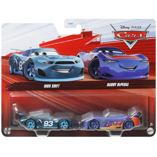 Set 2 masinute metalice Nick Shift si Barry Depedal Cars 3 Set 2 masinute metalice Nick Shift si Barry Depedal Cars 3