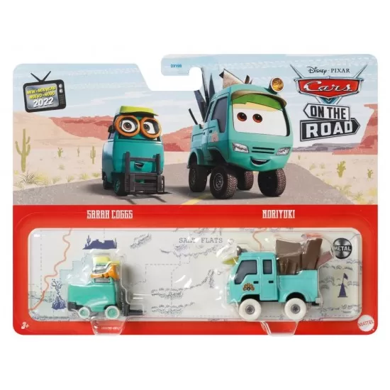 Set 2 masinute metalice Sarah Coggs si Noriyuki Cars 3 Set 2 masinute metalice Sarah Coggs si Noriyuki Cars 3