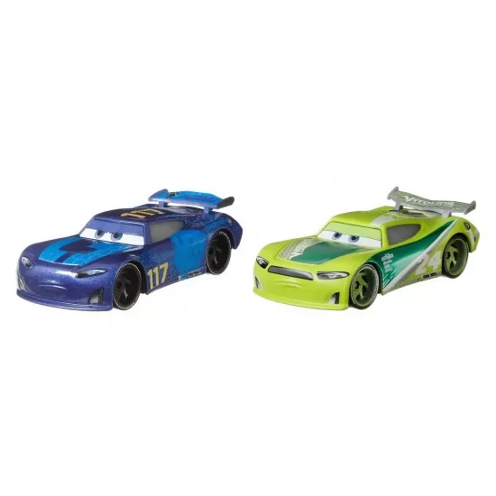 Set 2 masinute metalice Spikey Fillups si Chase Racelott Cars 3 Set 2 masinute metalice Spikey Fillups si Chase Racelott Cars 3