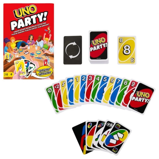 Carti de joc Uno Party Carti de joc Uno Party