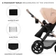 Carucior copii 3 in 1 Kinderkraft Moov 2 Sand Beige Carucior copii 3 in 1 Kinderkraft Moov 2 Sand Beige