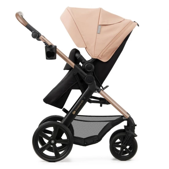 Carucior copii 3 in 1 Kinderkraft Moov 2 Sand Beige Carucior copii 3 in 1 Kinderkraft Moov 2 Sand Beige