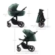 Carucior copii 3 in 1 Kinderkraft Prime 2 Mink Pro Green Carucior copii 3 in 1 Kinderkraft Prime 2 Mink Pro Green