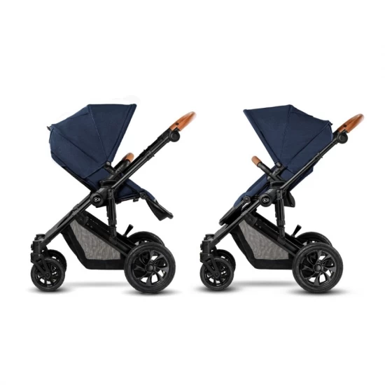 Carucior 3 in 1 Kinderkraft Prime 2 Mink Pro Navy Carucior 3 in 1 Kinderkraft Prime 2 Mink Pro Navy