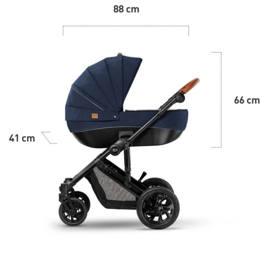 Carucior 3 in 1 Kinderkraft Prime 2 Mink Pro Navy Carucior 3 in 1 Kinderkraft Prime 2 Mink Pro Navy