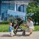 Carucior Kinderkraft Esme 3 in 1 Moonlight Grey Carucior Kinderkraft Esme 3 in 1 Moonlight Grey