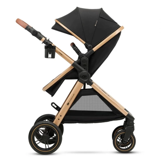 Carucior Kinderkraft Esme 3 in 1 Pure Black Carucior Kinderkraft Esme 3 in 1 Pure Black