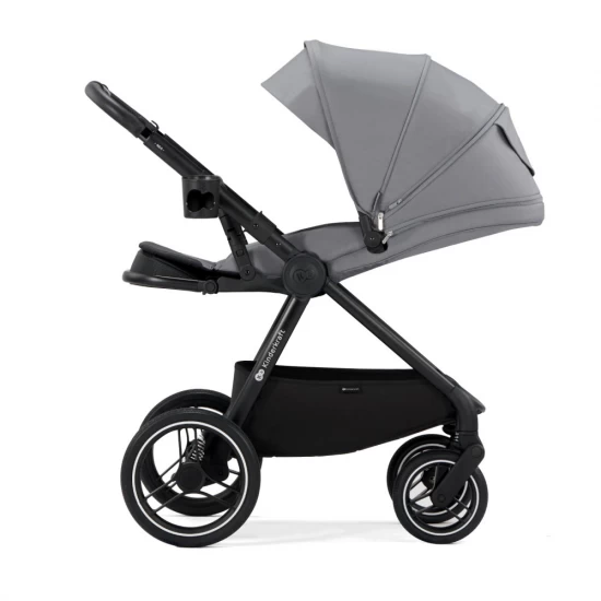 Carucior copii 2 in 1 Kinderkraft Nea Platinum Grey Carucior copii 2 in 1 Kinderkraft Nea Platinum Grey