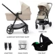 Carucior copii 3 in 1 Kinderkraft Newly Bej Carucior copii 3 in 1 Kinderkraft Newly Bej
