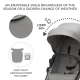Carucior copii 3 in 1 Kinderkraft Newly Lght Grey Carucior copii 3 in 1 Kinderkraft Newly Lght Grey