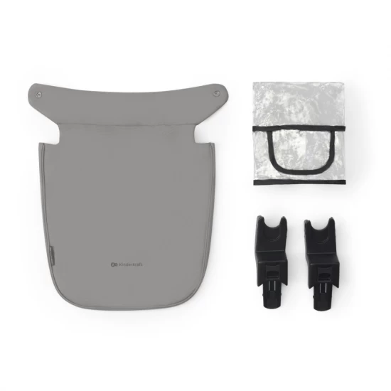 Carucior Kinderkraft Newly 3 in 1 Moonlight Grey Carucior Kinderkraft Newly 3 in 1 Moonlight Grey