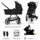 Carucior copii 4 in 1 Kinderkraft Newly Classic Black Carucior copii 4 in 1 Kinderkraft Newly Classic Black