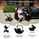 Carucior copii 4 in 1 Kinderkraft Newly Classic Black Carucior copii 4 in 1 Kinderkraft Newly Classic Black