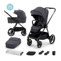 Carucior copii multifunctional 2 in 1 Kinderkraft Nea Dark Grey