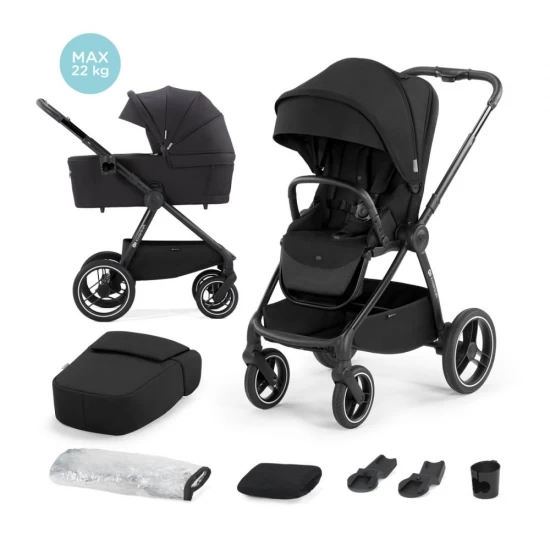 Carucior copii multifunctional 2 in 1 Kinderkraft Nea Night Black