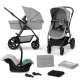 Carucior multifunctional 3 in 1 Kinderkraft Moov Grey Carucior multifunctional 3 in 1 Kinderkraft Moov Grey