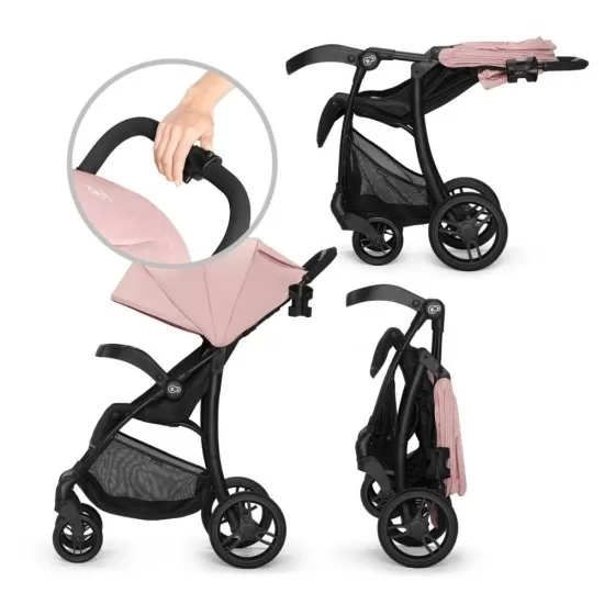 Carucior sport Kinderkraft Cruiser Pink Carucior sport Kinderkraft Cruiser Pink