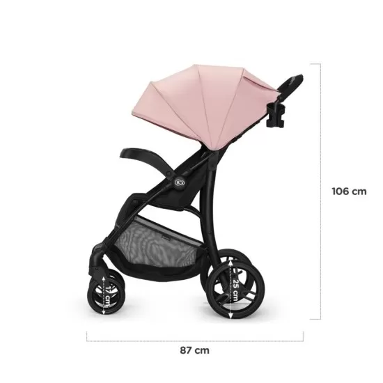 Carucior sport Kinderkraft Cruiser Pink Carucior sport Kinderkraft Cruiser Pink