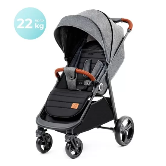 Carucior sport Kinderkraft Grande Plus Grey Carucior sport Kinderkraft Grande Plus Grey