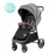 Carucior sport Kinderkraft Grande Plus Grey Carucior sport Kinderkraft Grande Plus Grey