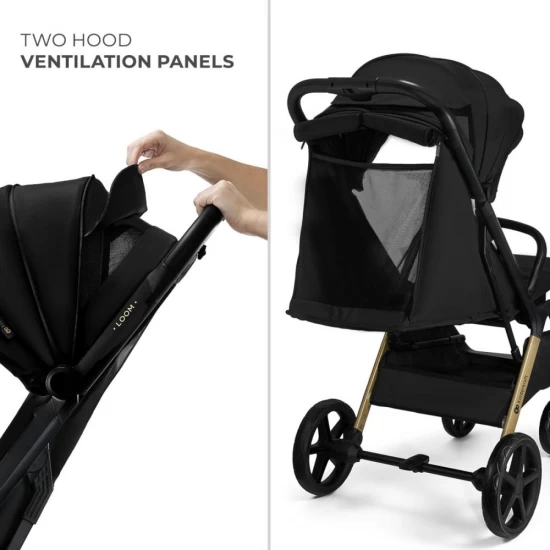 Carucior sport Kinderkraft Loom 0-22 kg Ink Black