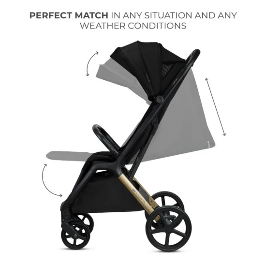 Carucior sport Kinderkraft Loom 0-22 kg Ink Black