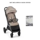 Carucior sport Kinderkraft Loom 0-22 kg Linen Beige