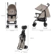 Carucior sport Kinderkraft Tik, tip umbrela, Stone Beige Carucior sport Kinderkraft Tik, tip umbrela, Stone Beige