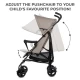 Carucior sport Kinderkraft Tik, tip umbrela, Stone Beige Carucior sport Kinderkraft Tik, tip umbrela, Stone Beige