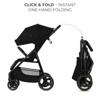 Carucior sport Kinderkraft Trig 3 Onyx Black