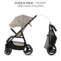 Carucior sport Kinderkraft Trig 3 Stone Beige