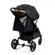 Carucior sport ultra compact Kinderkraft Mitzy 0-22 kg Black Ink