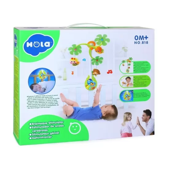 Carusel muzical pentru bebelusi Hola Toys Carusel muzical pentru bebelusi Hola Toys