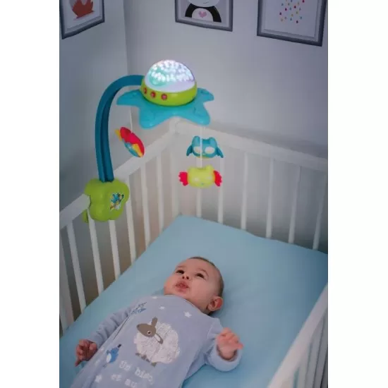 Carusel muzical Smoby Cotoons Star 2 in 1 Carusel muzical Smoby Cotoons Star 2 in 1