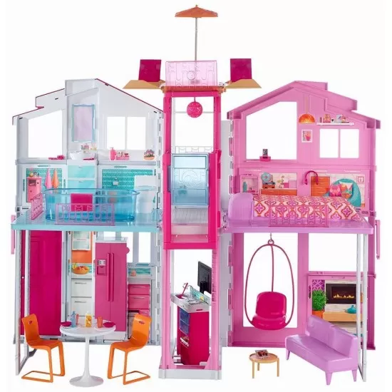 Casa Barbie cu 3 etaje Casa Barbie cu 3 etaje