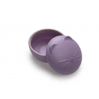 Castronel silicon cu capac, Melii, model pisica