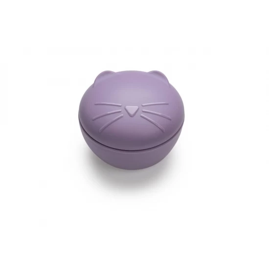 Castronel silicon cu capac, Melii, model pisica Castronel silicon cu capac, Melii, model pisica