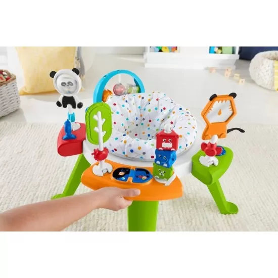 Centru de activitati 3 in 1 cu scaun rotativ Fisher Price Centru de activitati 3 in 1 cu scaun rotativ Fisher Price