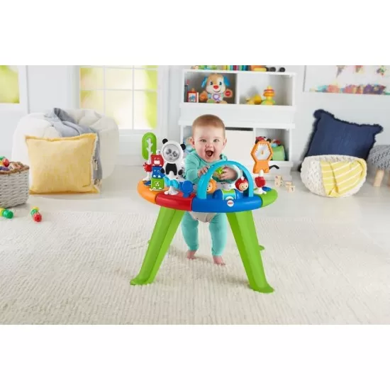 Centru de activitati 3 in 1 cu scaun rotativ Fisher Price Centru de activitati 3 in 1 cu scaun rotativ Fisher Price